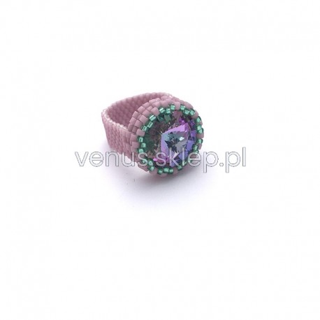 Arabella (violet) - pierścionek